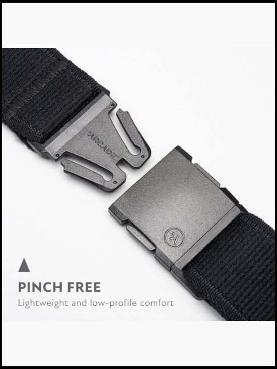 Heavy Duty Stretch Belt with Metal Free Buckle, Machine Washable main image 5